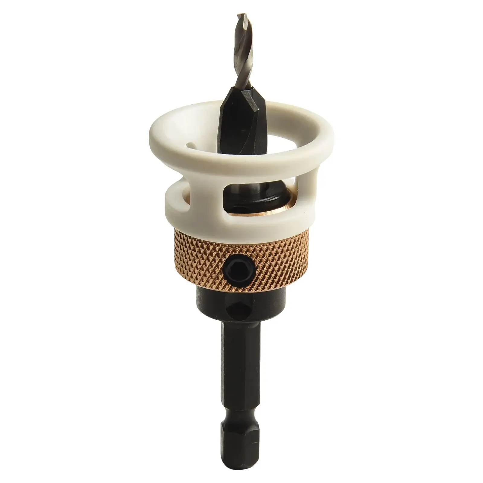 

Easy To Use Countersink Bits Smooth Drilling Tools Hexagonal Shank Carbide Drill Bits Professional Results Wear Resistant