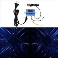 B68C 110-220V/1500W XH-W3002 Computerized Digital Temperature Control Switch Intelligent Controller +US Plug