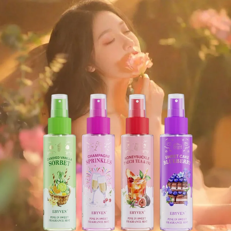 

Свежий ароматный спрей Черничный торт Персиковый чай Шампанское Ванильное мороженое Туалетная вода Эффективные долговечные бестселлеры духи