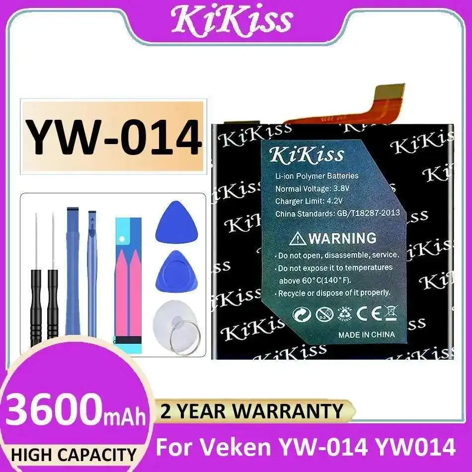 

For Veken YW-014 YW014 3600Mah Stable Mobile Phone Battery Environmentally Friendly