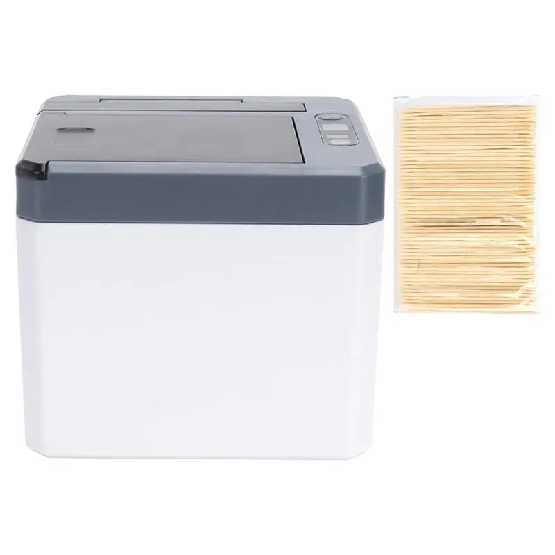 ABVG-Rechargeable Electric Intelligent Storage 250PCS, Automatic Smart Box Infrared Sensor Toothpick Dispenser Holder For Home