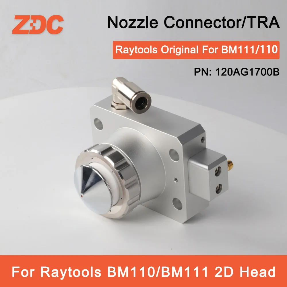 ZDC Raytools Original Nozzle Connector TRA 120AG1700B Replace 120AG1700A For Raytools BM111 BM110 Fiber Laser Cutting Head