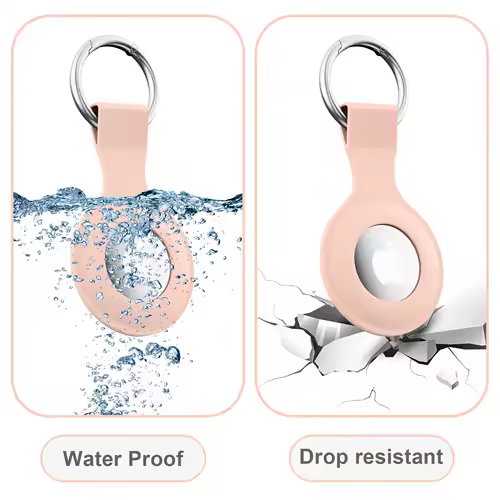 Cover for Apple Airtags Case Silicone Protective Shell Tracker Accessories Anti-scratch Sleeve Keychain For Apple Air tag case - Image 3