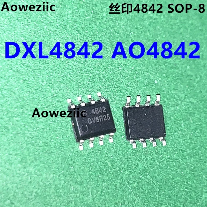 DXL4842 SOP8 AO4842 screen printed 4842 dual N-channel enhanced mode field-effect transistor