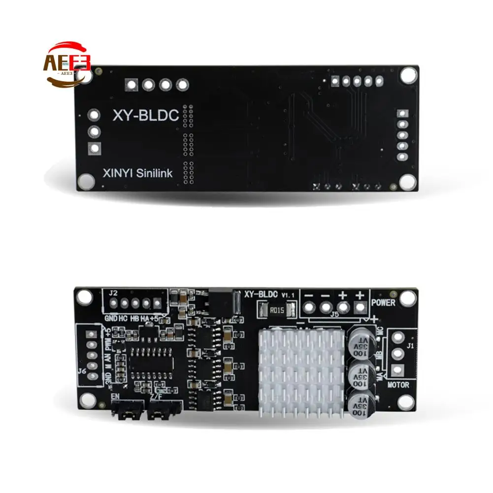 AEE3-DC12-30V 200W BLDC Three Phase DC Brushless Motor Controller PWM Hall Motor Control Driver Board