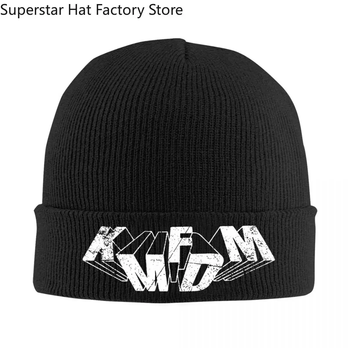 KMFDM Hats Autumn Winter Skullies Beanies Fashion Caps Men Women Knitted Hat