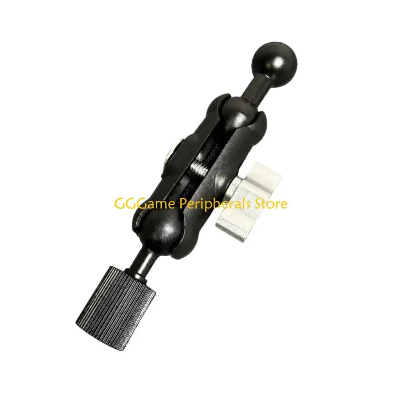 U55B Metal 17mm Ball Mount Adapters Hardware with Lock Knob for Holder Position