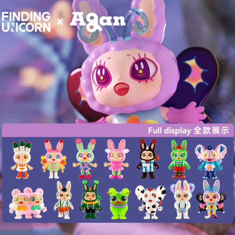 

Original Finding Unicorn AGAN-YEAOHUA Fantasy Plant Series Surprise Blind Box Cartoon Designer Dolls Mistery Figure Kawaii