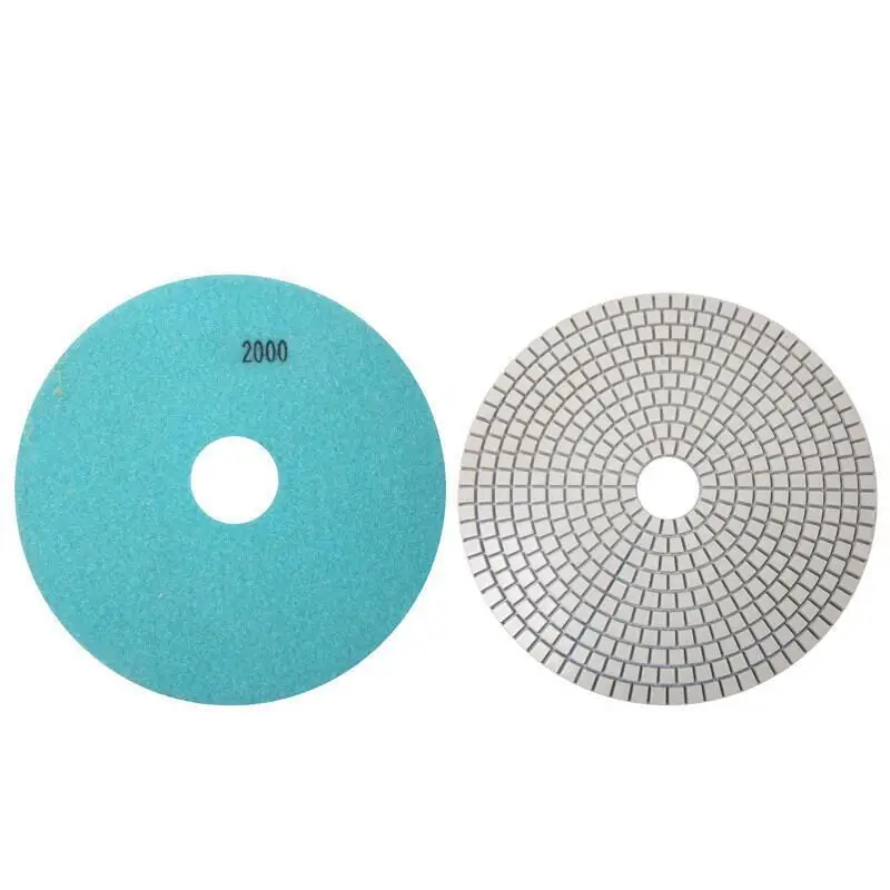 8 Zoll 200mm Nass-Granit-Polierpads für Betonschleifer, Marmor-Arbeitsplatten, Boden, Glas, Quarz Polier- und Schleifscheibe 1 Stück – Detail 13