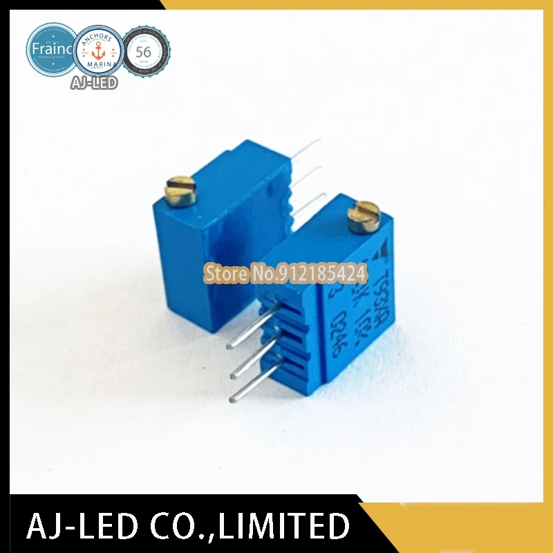 

20pcs/lot T93XA10 10R T93XA1K 1K T93XA10K 10K T93XA100K 100K T93XA200 200R T93XA2K 2K T93XA20K 20K