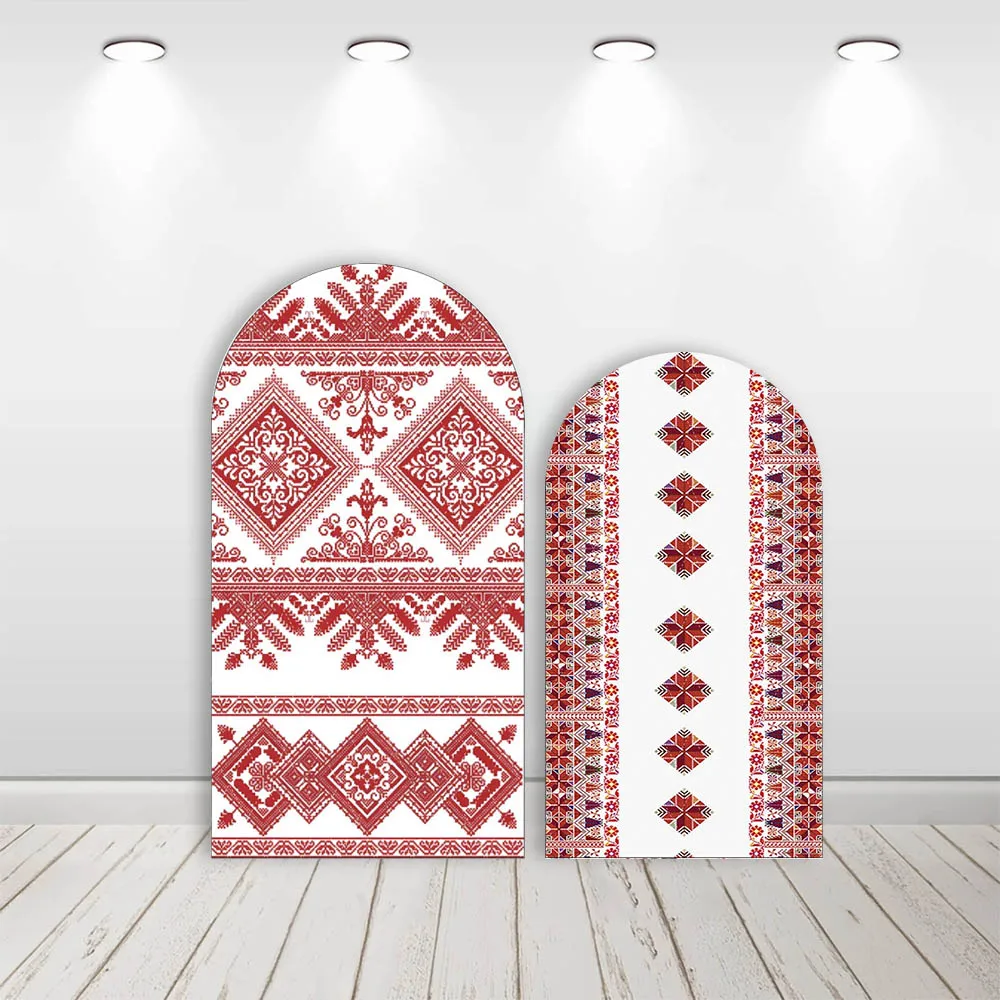 

Mehofond богемный стиль арочный фон для детей день рождения фон для свадьбы беременной Chiara двусторонние украшения