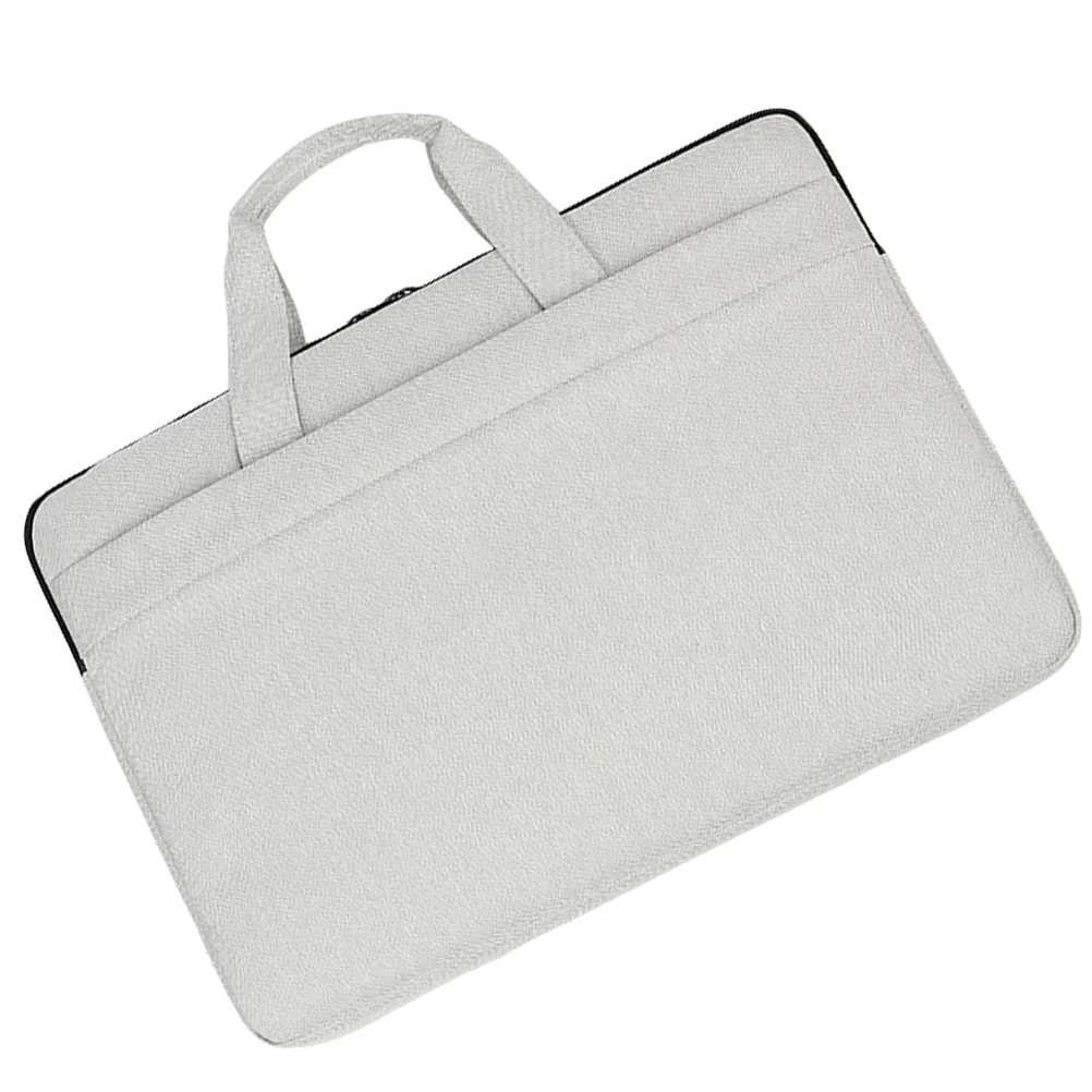 

14 Inch Laptop Sleeve Bag Portable Computer Protective Case For Notebook Travel Lightweight Water-Repellent Polyester Fleece