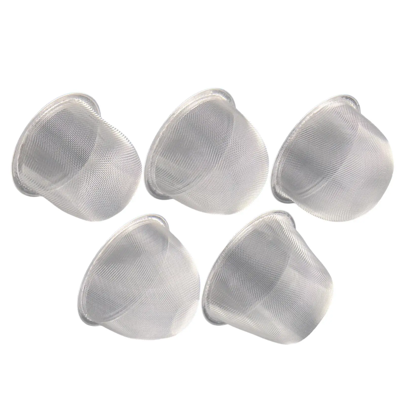 مصفاة شاي شبكية قابلة لإعادة الاستخدام، مصفاة شبكية معدنية متعددة الأغراض، فلتر إبريق الشاي #5