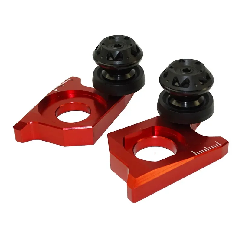 waase Motorcycle Chain Adjuster Tensioners Catena with Spools For Suzuki GSXR1000 2009 2010 2011 2012 2013 2014 2015 2016