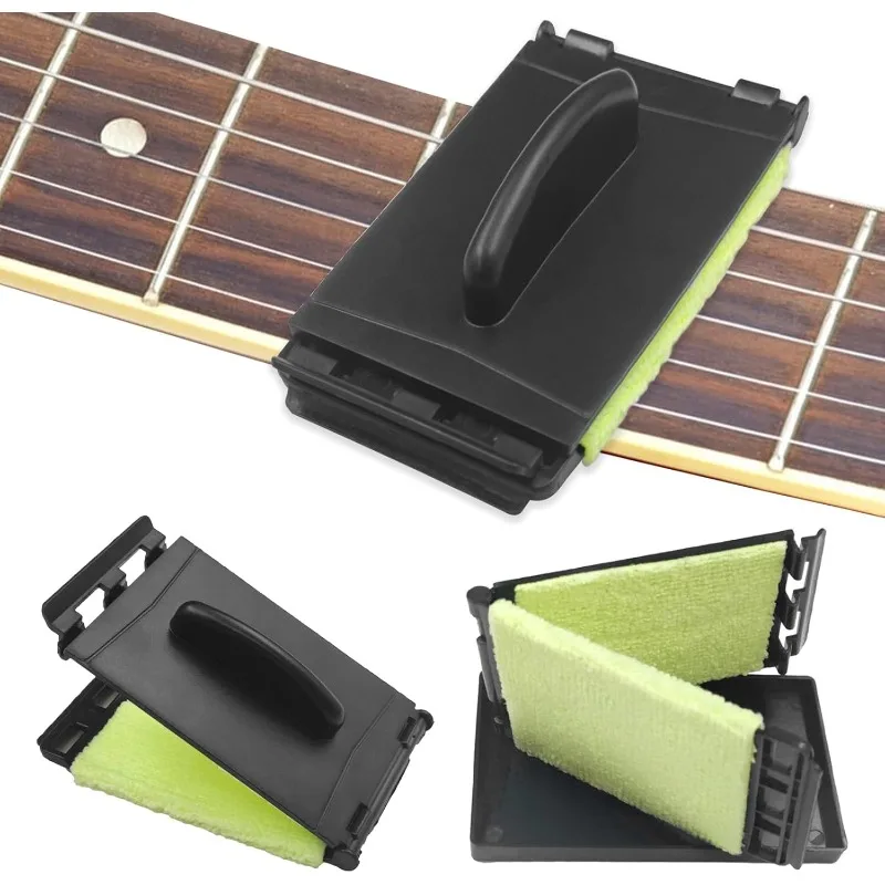 Guitar String Cleaner Fretboard Cloth,Guitar Cleaning Kit for Electric Guitar Accessories,Musical Instrument Care Tool