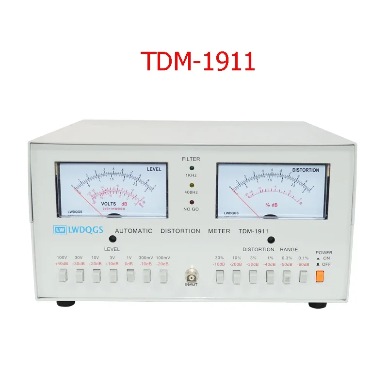 TDM-1911/GAD-201G Automatic Distortion Meter 0.01% -30% Audio 110V/220V