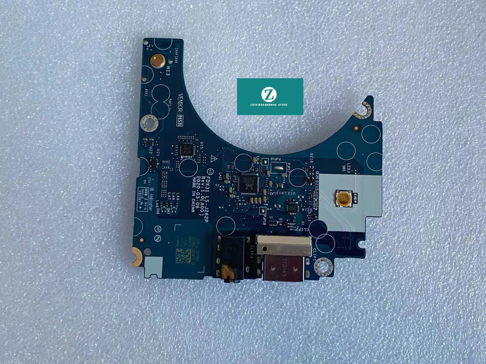 

FOR DELL Latitude 7310 USB AUDIO BOARD HUA01 D93G0 LS-J261P LS-J262P
