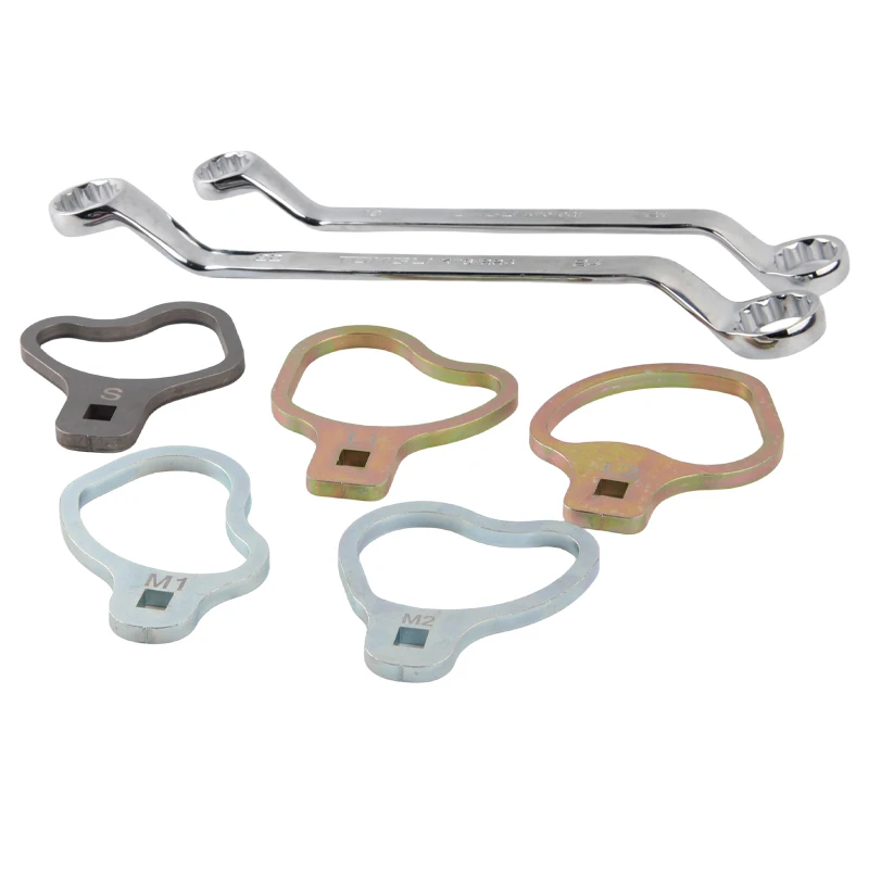 

Комплект ключей для выравнивания ролика и развала с держателями кулачка для грузовиков и внедорожников GM (OEM 41620–41590)