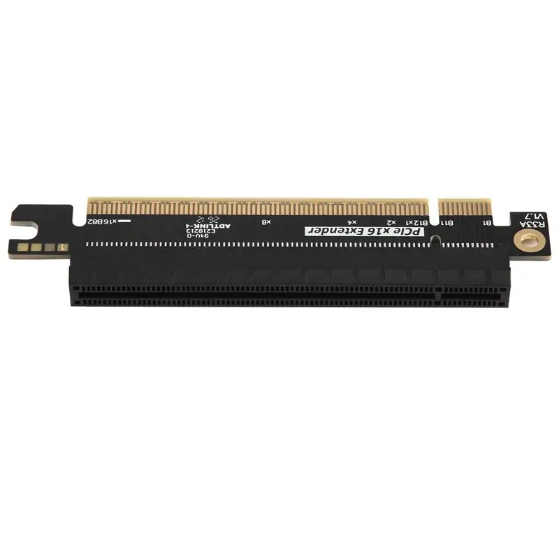 New Arrivals-Pcie 5.0 X16 To X16 Connector Expansion Card Gen5 Testing Protection Adapter Graphics Riser Card PCB Extender 5.0