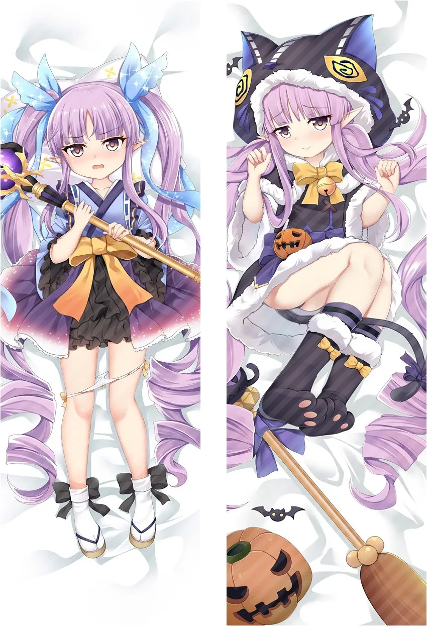 

Dakimakura Anime Pillow Case Princess Connection Mirror Wah Throw Long Pillow Cover Bedding Hugging Body Double-sided Pillowcase