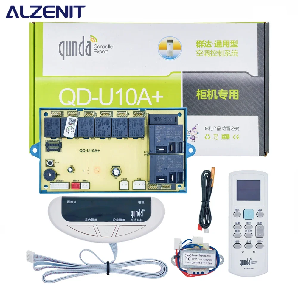 

New For Cabinet Air Conditioner Universal Control Board QD-U10A QD-U10A+ Display PCB Panel Set Conditioning Replacement Parts