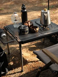 Camping IGT Table IGT 2/3/4 Unit Frame Portable Aluminum Alloy Table Foldable Camping Table igt  Outdoor Mobile Kitchen