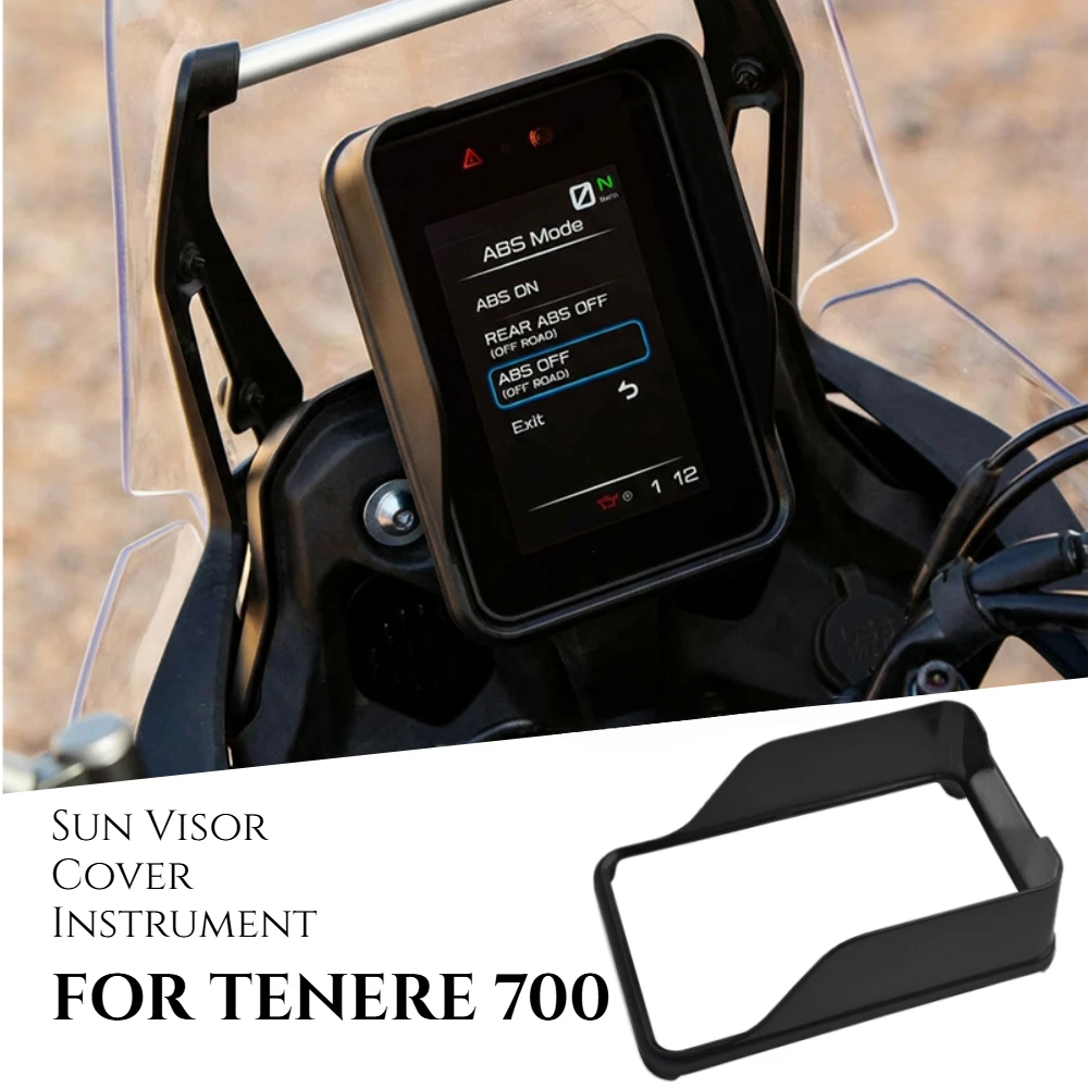 

FOR TENERE 700 Tenere700 2022-2024 Instrument Screen Sunshade Guard Anti-Glare Protection Dashboard Sun Visor Shield Cover 2023
