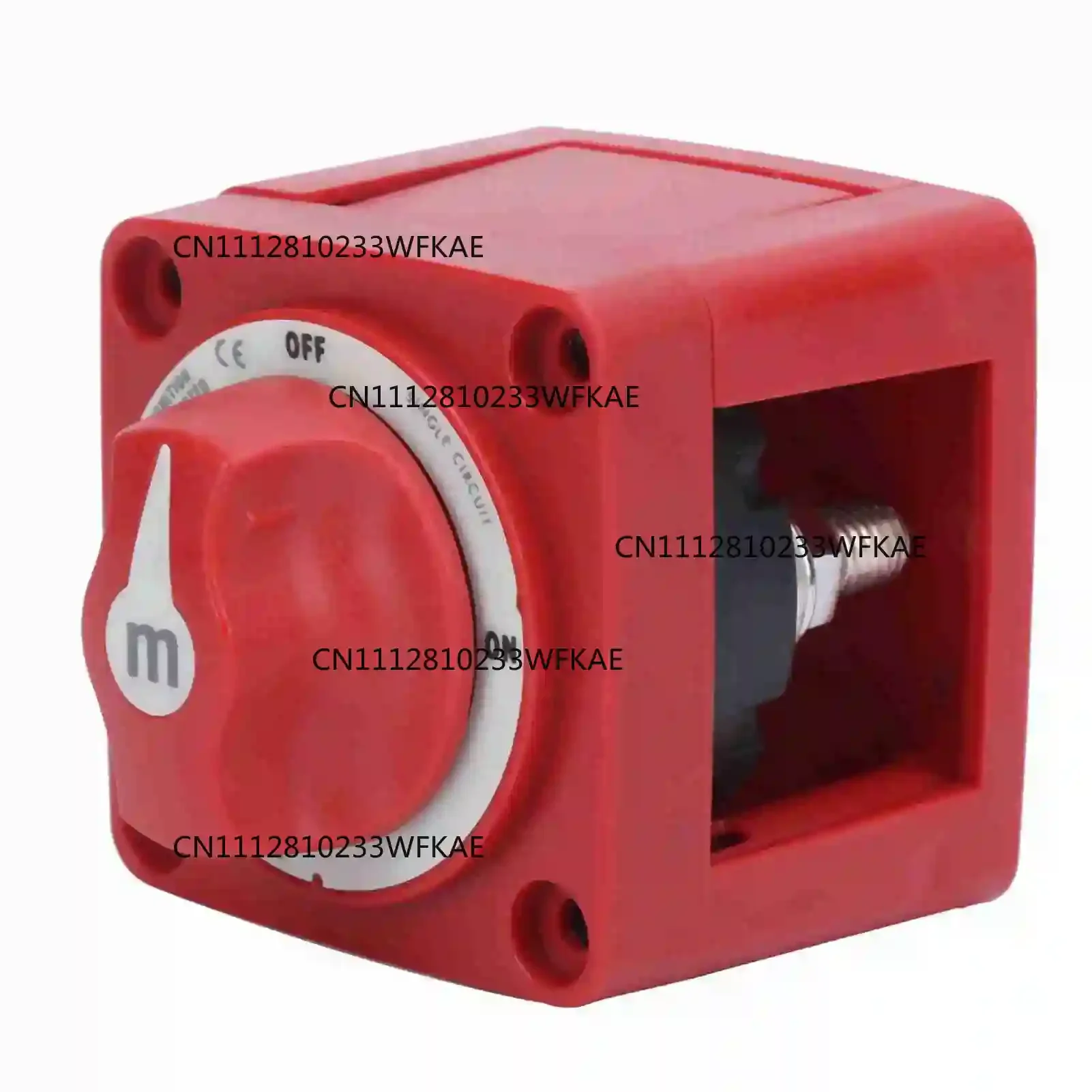 DC 12-48V 300A yacht battery disconnector single 6006 M series marine battery switch