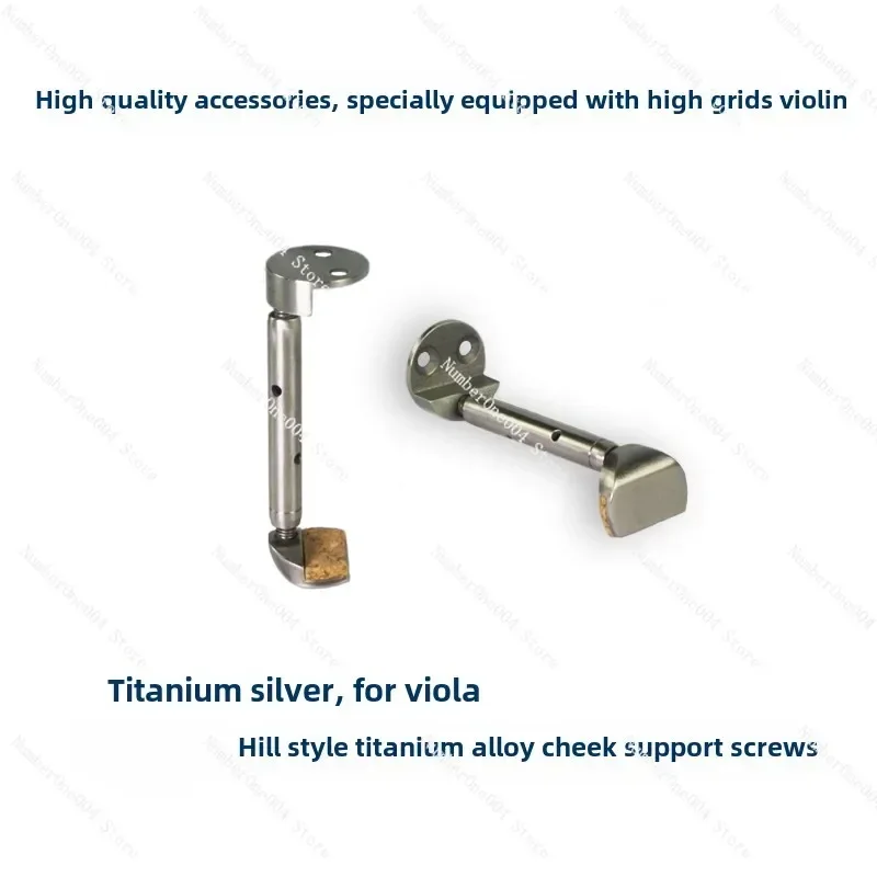 Suitable for Titanium Alloy Viola Hill Split Gill Rest Screw Non-rusting 4/4 Accessories