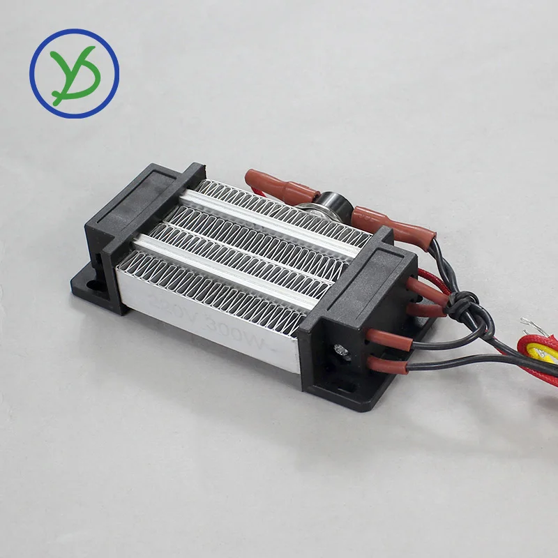 300W 220V Inkubator Grzałka Izolacja-Termostatyczna ceramiczna nagrzewnica powietrza PTC Nagrzewnica elektryczna Element grzejny PTCYIDU 110 * 50mm