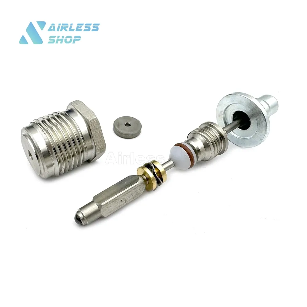ASG-29 airless spray gun, available with 2-finger or 4-finger trigger, with nozzle guard and nozzle, built-in airless gun filter