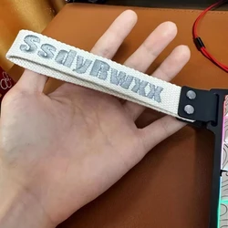 Aangepast Toetsenbord Lint Kan Borduren Uw Tekst Mechanische Toetsenbord Riem Voor Wooting 60he Gaming Toetsenbord Decoratieve Bandjes