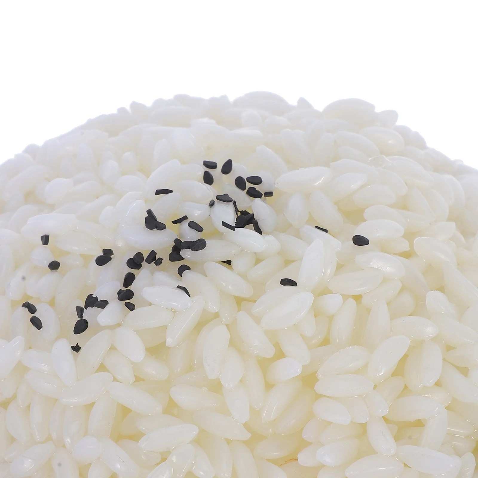 Realistic Food Prop Artificial Cooked Rice Home Decor Photography Props Display Plastic Steamed Rice Decoration