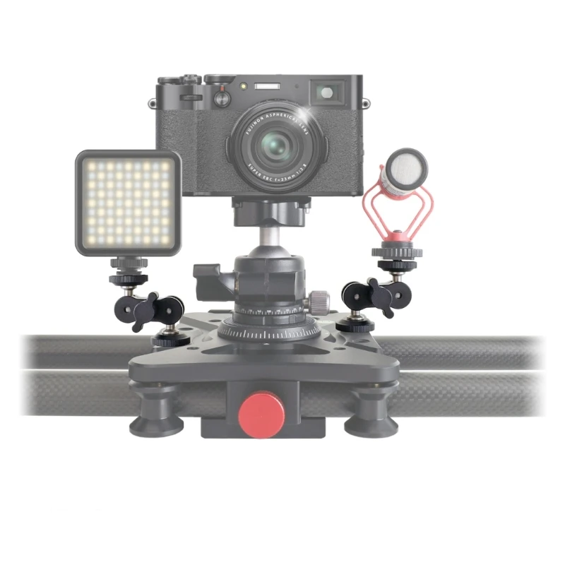 Tripod Meja Pagar Adaptor Lengan Penjepit Kamera dengan Dudukan Sekrup 1/4 Inci untuk Aksesori Kamera Lampu