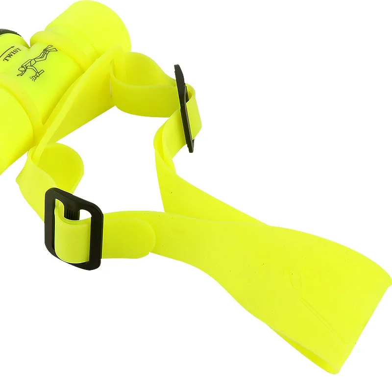 Rechargeable LED Underwater Diving Headlamp Head Torch Flashlight With Silicon Strap