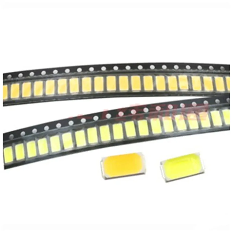 100 PCS Alto brilho 0.2 W 5730 Patch lâmpada led talão 5630 LED LED Vermelho gelo Azul verde dourado positivo branco rosa roxo