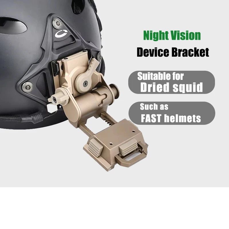 

Metal L4 G24 L4G24 NVG Wilcox Mount Bracket Holder For PVS15 PVS18 GPNVG18 Goggle Night Vision Stent Skip Fast OPS Helmet Parts