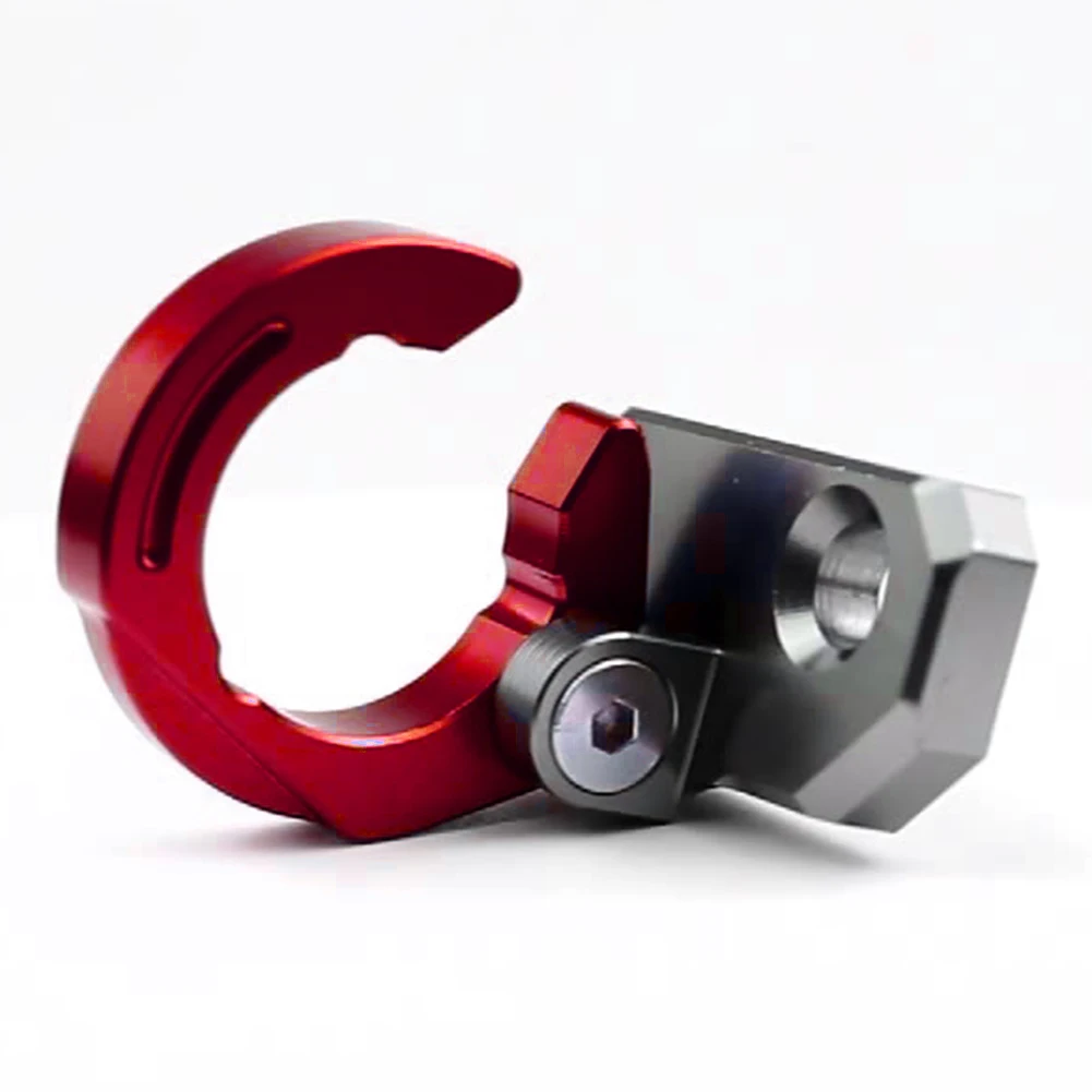 Black Motorcycle Brake Hose Clamp Molding Design Practical Motorcycle Clamp Quick Installation Motorcycle Accessory