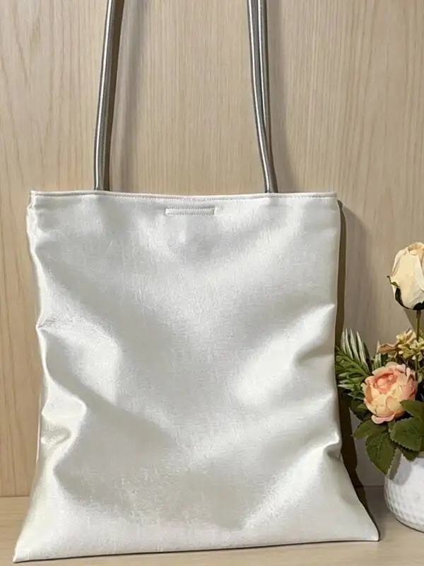 Silk floating lacquer dyeing shoulder bag, casual bag, commuting bag, portable storage bag
