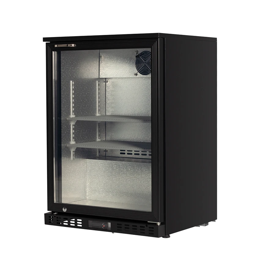 Factory Price Sliding Glass Door Desktop Showcase Beverage Refrigerator Ice Bar Wine Cabinet