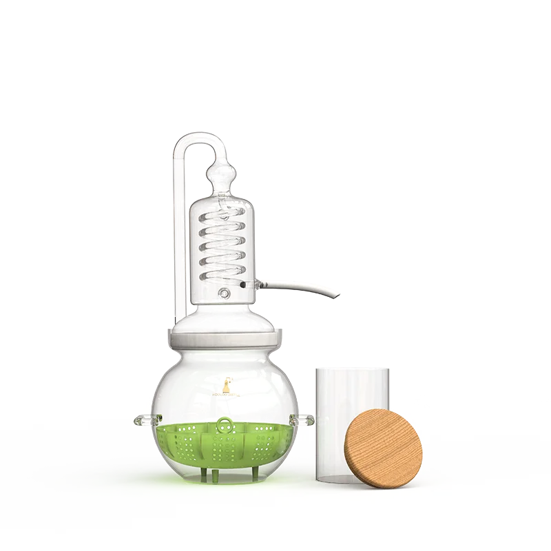 Hydrosol distiller, glass distiller, household small essential oil distiller