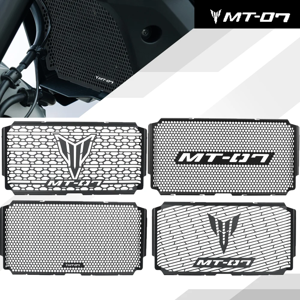 

CNC Aluminum Motorcycle Accessories Radiator Grille Guard Cover Protector new For Yamaha MT-07/MT07 MT-07 Y-AMT 2025-2026-2027