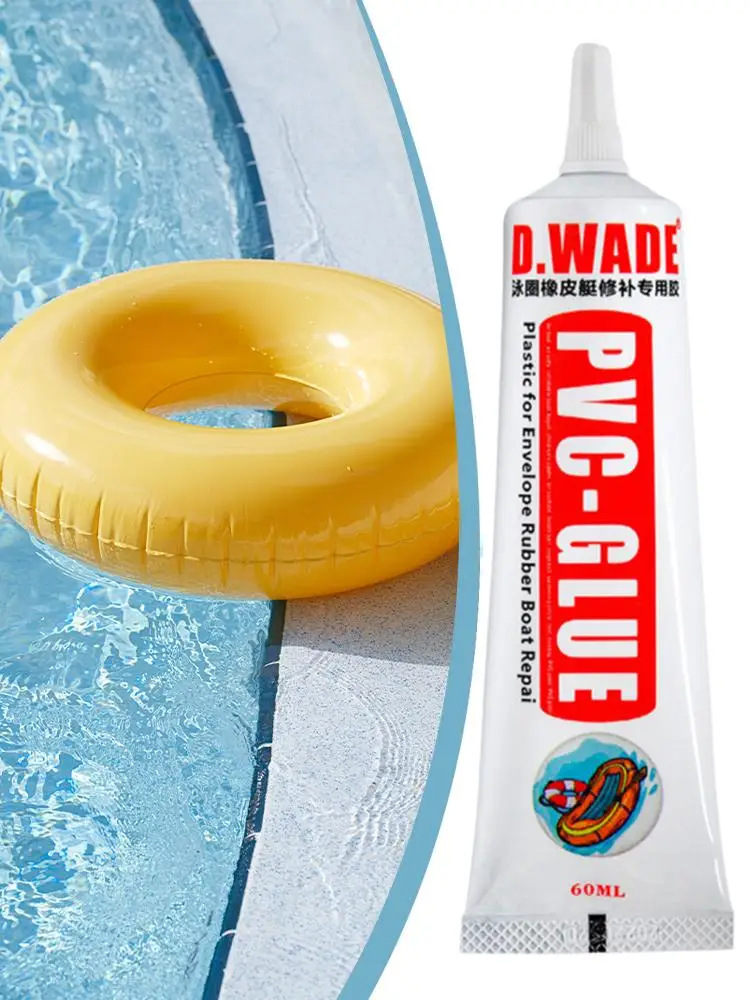 60ML PVC Klebstoff Schlauchboot Reparatur Kleber SUP Reparatur Kleber Rohre Schlauchboot Paddle Board Kajak Rohr Reparatur Kleber