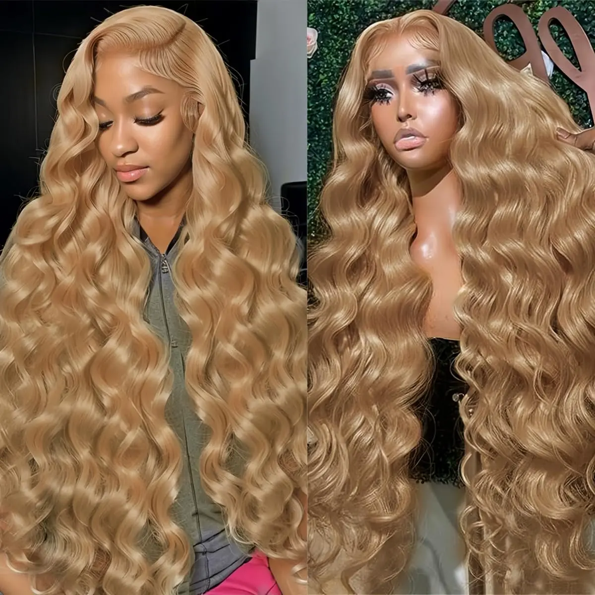 Honey Blond Body Wave 13x4 Lace Front Wigs 30 Inch Human Hair Wigs 13x6 Hd Lace Frontal Wig Colored Brazilian Choice For Women