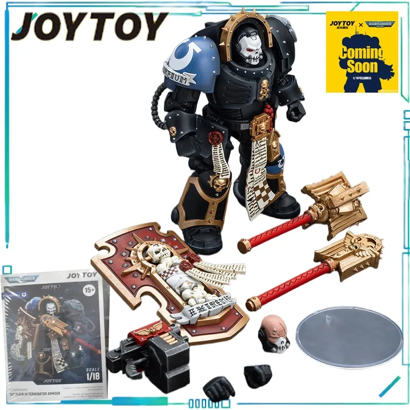 

JOYTOY Genuine JOYTOY X Warhammer 40K Series U-band Extreme Warriors Terminator Pastor 1/18 Movable Model Collectibles Gift