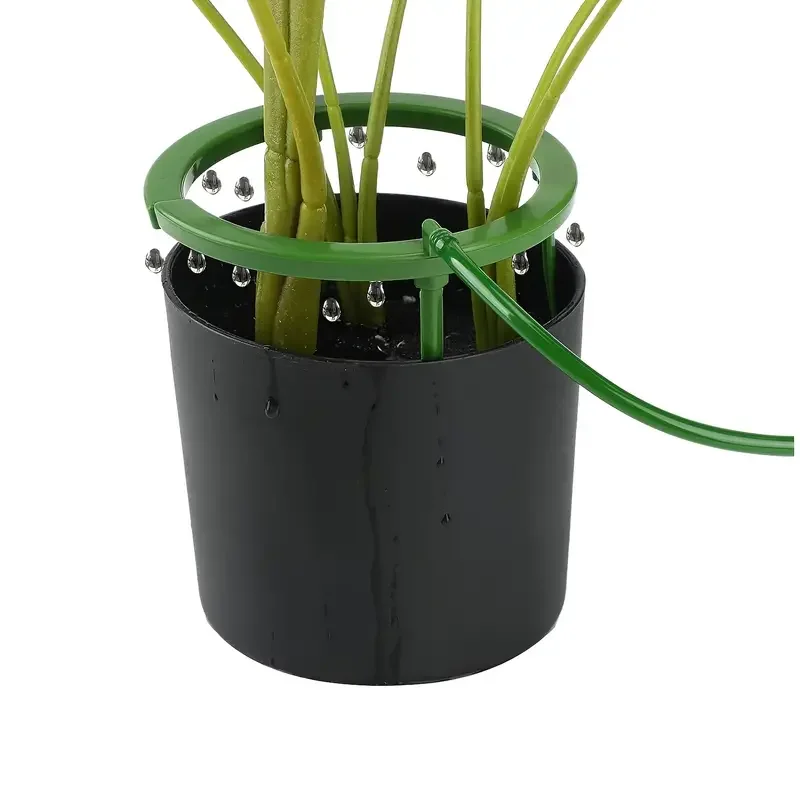 

3-ногая поддержка капельного излучателя, капельное кольцо, подходит для системы орошения корней, полив дождевой воды, инструмент для полива растений, доступ к цветочным горшку