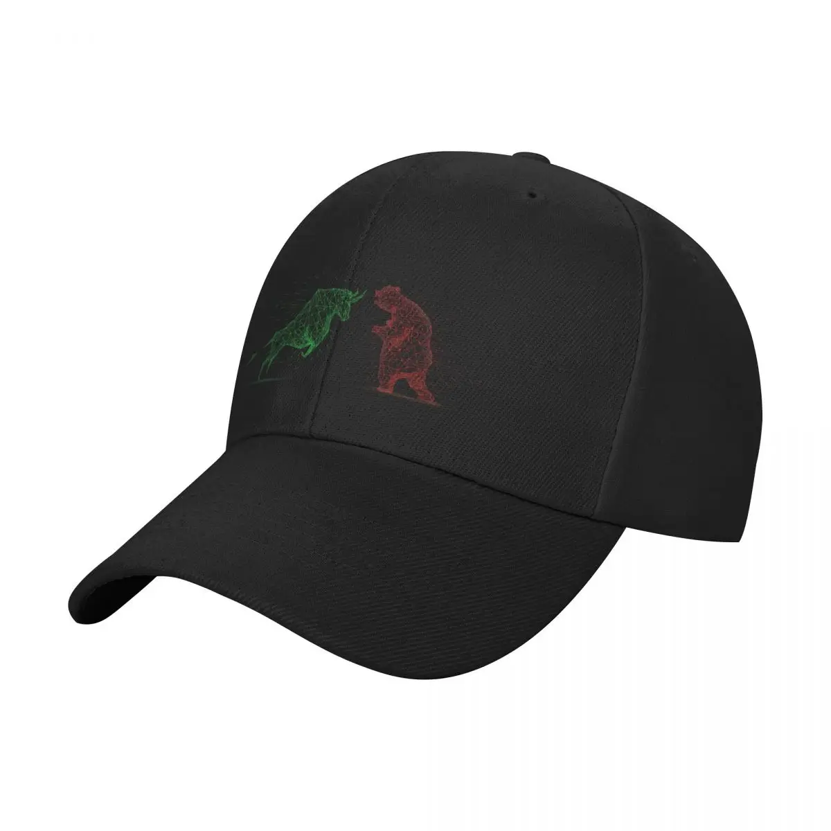 Bull and Bear Baseball Cap black Sun Cap Female Men's