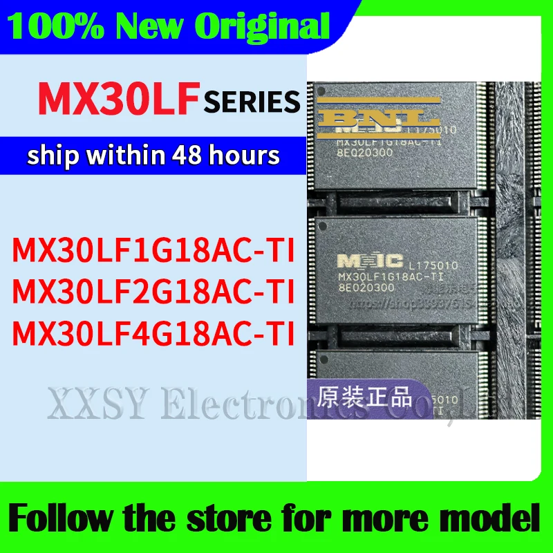 MX30LF1G18AC-TI MX30LF4G18AC-TI  MX30LF2G18AC-TI Original  High quality New