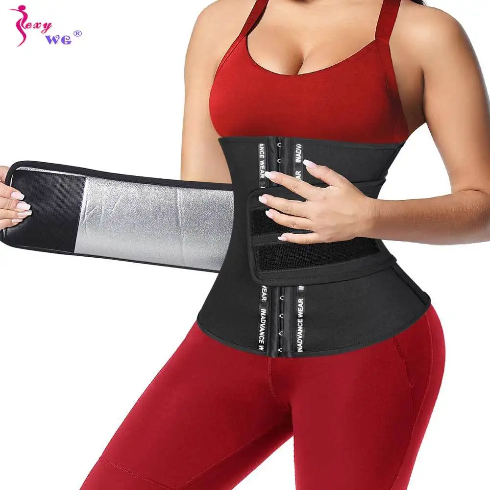 

SEXYWG Women Waist Trainer Belt for Slimming Girdle Strap Weight Loss Belly Band Corset Waist Cincher Neoprene Body Shaper Gym