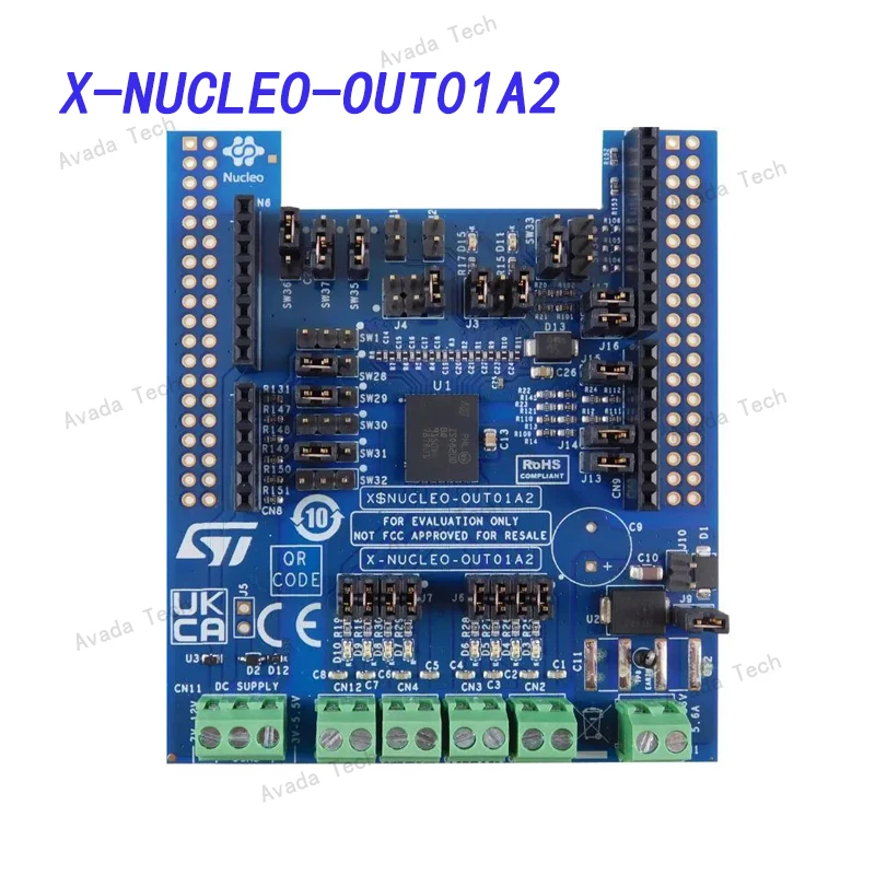 

Avada Tech X-NUCLEO-OUT01A2 INDUSTRIAL DIGITAL OUTPUT EXPANS